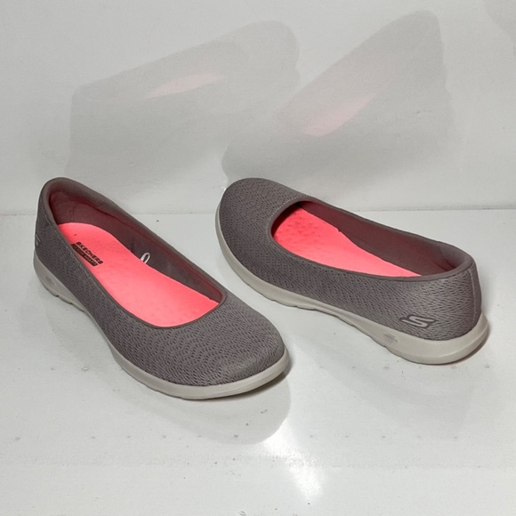 Skechers GOwalk Lite Blossom Washable Knit Skimmers - Picture 2 of 7